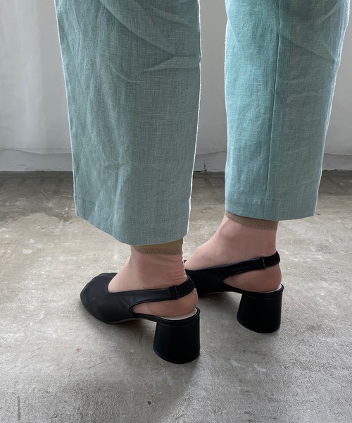 chuclla(チュクラ)の「Wide-toe cylinder-heels pumps sb-6 chs106(パンプス・レディース・ホワイト/ラベンダー/ブラック・38/40/36/37/39)」の10枚目の写真