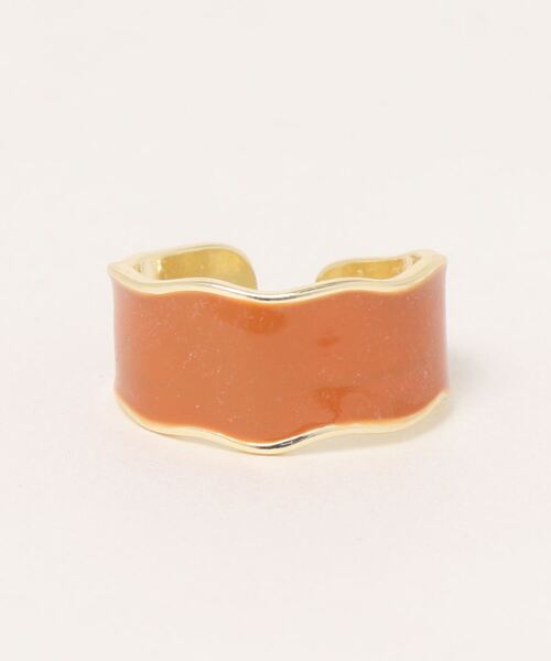 jumelle（ジュメロ）の「ペイントリング（リング・レディース・ホワイト/ブラウン・12）」の14枚目の写真