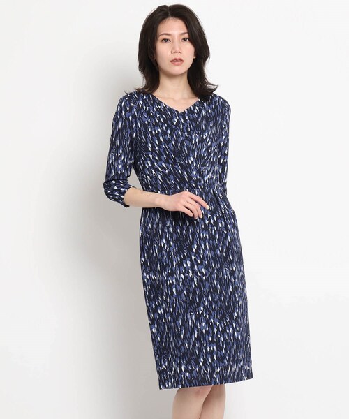 セール 洗える 総柄ウエストタックワンピース ワンピース Coup De Chance クードシャンス のファッション通販 Zozotown