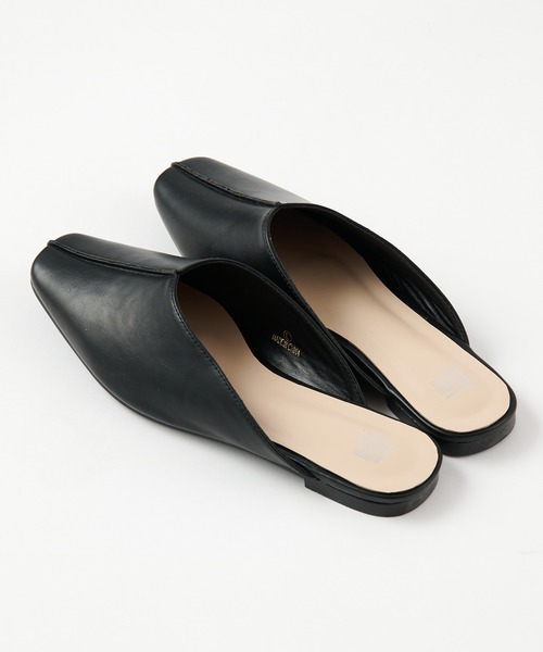 COLONY 2139（コロニートゥーワンスリーナイン）の「切替フラットミュール（サンダル・レディース・アイボリー/モカ/ブラック・24.5cm/22.5cm/23.5cm）」の10枚目の写真