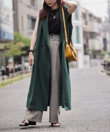 JEANASIS | ロングテーラーベスト/938674(その他アウター)