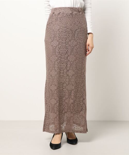 flower（フラワー）の「クロシェスウィンギングスカート（スカート・レディース・ベージュ/ブラウン・FREE）」の13枚目の写真