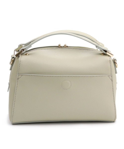 T・S・L(ティーエスエル)の「かまぼこ型2wayミニボストンバッグ(ボストンバッグ・レディース・ブラック/アイボリー/ミント/ピンクベージュ・FREE)」の8枚目の写真