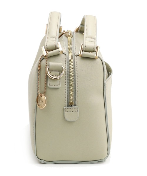 T・S・L(ティーエスエル)の「かまぼこ型2wayミニボストンバッグ(ボストンバッグ・レディース・ブラック/アイボリー/ミント/ピンクベージュ・FREE)」の20枚目の写真