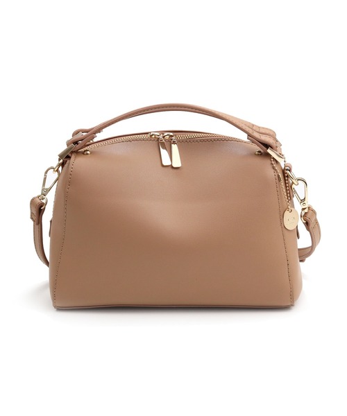 T・S・L(ティーエスエル)の「かまぼこ型2wayミニボストンバッグ(ボストンバッグ・レディース・ブラック/アイボリー/ミント/ピンクベージュ・FREE)」の15枚目の写真