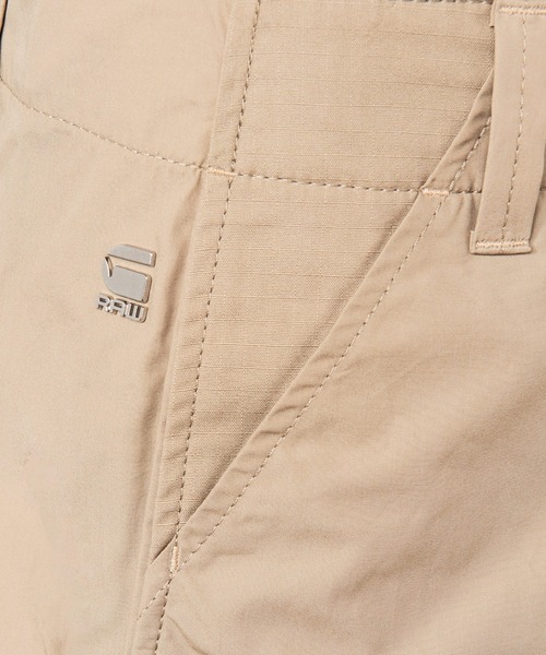 G-STAR（ジースター）の「WORKER CHINO POPLIN SHORTS（チノパンツ・メンズ・ベージュ系その他/ブラック・32inch/30inch/28inch/34inch/33inch/36inch/29inch/31inch）」の4枚目の写真