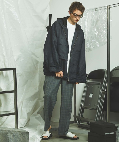 MAISON SPECIAL（メゾンスペシャル）の「【ZOZOTOWN限定】《ユニセックスアイテム》ヘビー天竺オーバーサイズTシャツ【MAISON SPECIAL/メゾンスペシャル】（Tシャツ/カットソー・メンズ・オフホワイト/ダークネイビー/ターコイズブルー/ブラック・2/1/0）」の9枚目の写真