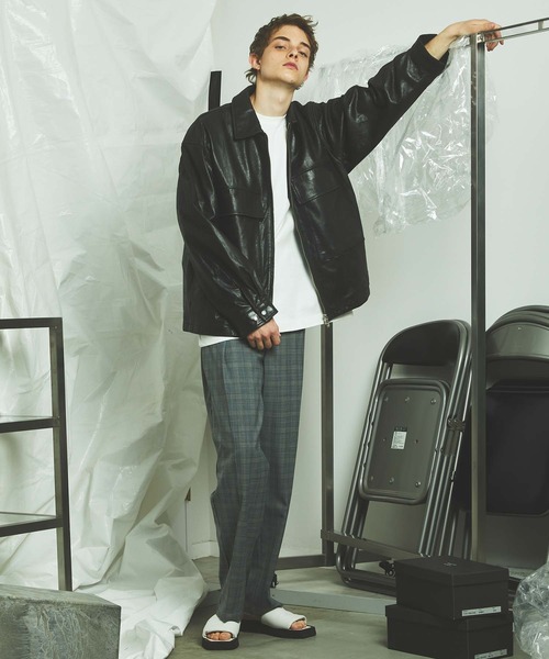 MAISON SPECIAL（メゾンスペシャル）の「【ZOZOTOWN限定】《ユニセックスアイテム》ヘビー天竺オーバーサイズTシャツ【MAISON SPECIAL/メゾンスペシャル】（Tシャツ/カットソー・メンズ・オフホワイト/ダークネイビー/ターコイズブルー/ブラック・2/1/0）」の8枚目の写真