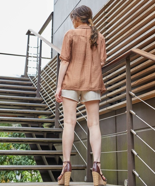 LIPSERVICE（リップサービス）の「サイドベルトショートパンツ（その他パンツ・レディース・ブラウン/グリーン/ライトベージュ・S/M）」の14枚目の写真