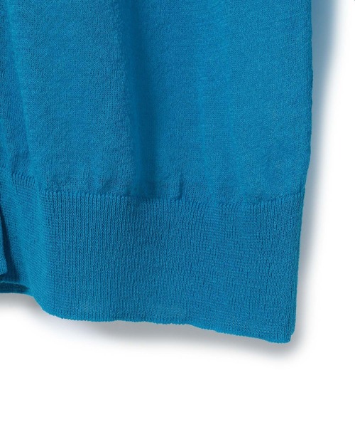 BATONER（バトナー）の「【BATONER】別注SEE THROUGH CARDIGAN（カーディガン/ボレロ・レディース・ブルー/ベージュ・1）」の8枚目の写真