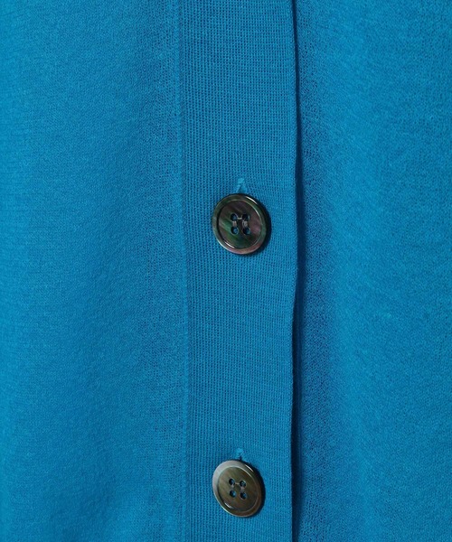 BATONER（バトナー）の「【BATONER】別注SEE THROUGH CARDIGAN（カーディガン/ボレロ・レディース・ブルー/ベージュ・1）」の9枚目の写真
