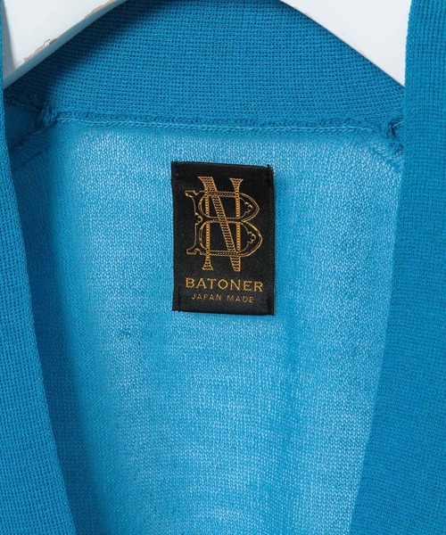 BATONER（バトナー）の「【BATONER】別注SEE THROUGH CARDIGAN（カーディガン/ボレロ・レディース・ブルー/ベージュ・1）」の10枚目の写真