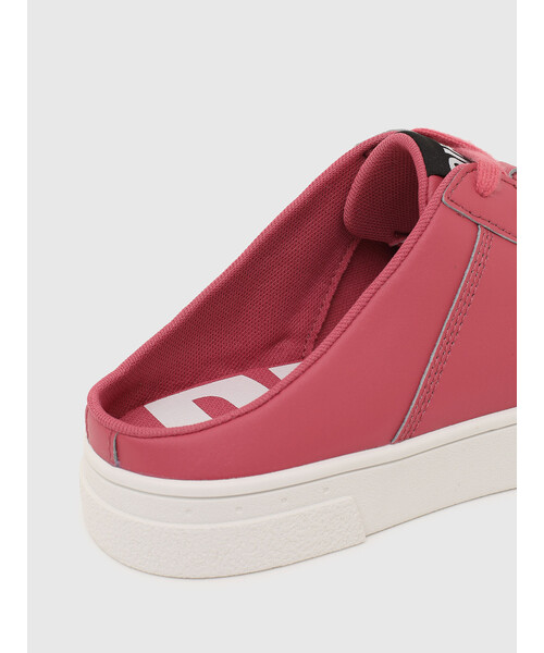 DIESEL（ディーゼル）の「レディース カウレザー ミュール スニーカー（スニーカー・レディース・ホワイト/ピンク・38/39/35/36/37）」の11枚目の写真