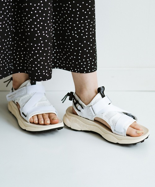 haco!（ハコ）の「Flower MOUNTAIN 毎日のコーデを格上げ！ハイスペックアウトドアサンダル NAZCA（サンダル・レディース・ホワイト系その他/ブラック系その他・1/2/4/3/5）」の12枚目の写真