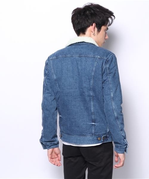 CIAOPANIC（チャオパニック）の「【LEE×Ciaopanic】デニムボアジャン（デニムジャケット・メンズ・ブルー/インディゴブルー・LARGE/MEDIUM）」の5枚目の写真