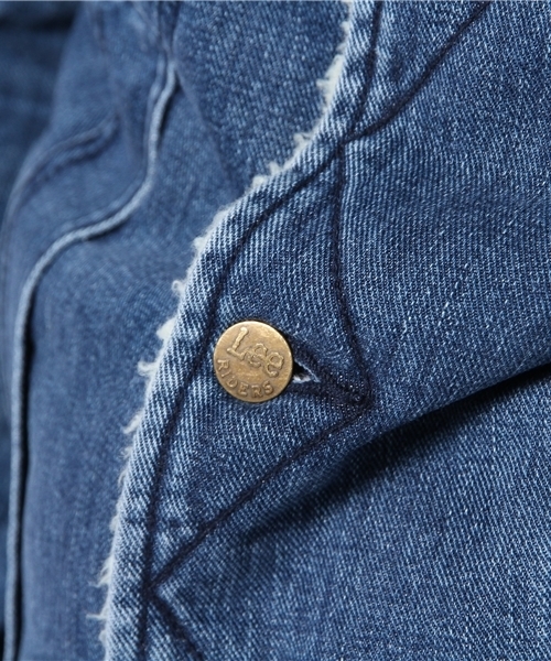 CIAOPANIC（チャオパニック）の「【LEE×Ciaopanic】デニムボアジャン（デニムジャケット・メンズ・ブルー/インディゴブルー・LARGE/MEDIUM）」の11枚目の写真