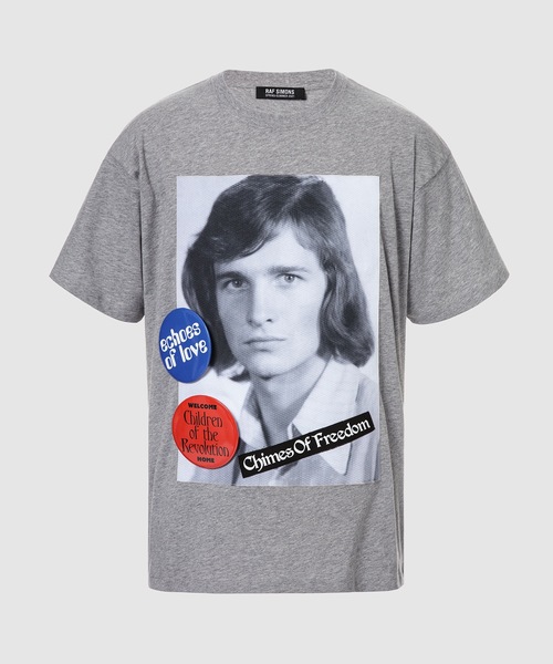 RAF SIMONS（ラフシモンズ）の「Big fit Tshirt Chimes of Freedom（Tシャツ/カットソー）」 WEAR