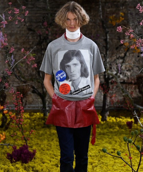 RAF SIMONS（ラフシモンズ）の「Big fit Tshirt Chimes of Freedom（Tシャツ/カットソー）」 WEAR