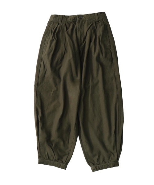 Fashion Letter（ファッションレター）の「ルーズサルエルチノパンツ ゆったり 大きいサイズ（チノパンツ・レディース・ベージュ/ブラック/カーキ・4L/M/3L/L/LL）」の15枚目の写真