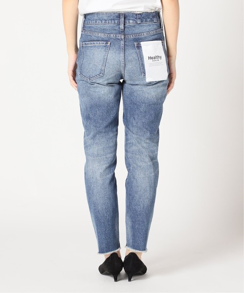 La TOTALITE(ラトータリテ)の「【HEALTHY DENIM/ヘルシーデニム】H.Salt Fringe【手洗い可能】◆(デニムパンツ・レディース・ブルー/ベージュ/ナチュラル・34/36/38/32)」の9枚目の写真