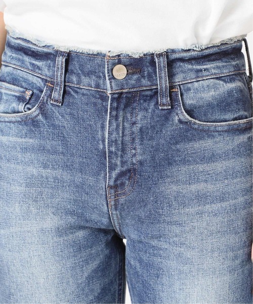La TOTALITE(ラトータリテ)の「【HEALTHY DENIM/ヘルシーデニム】H.Salt Fringe【手洗い可能】◆(デニムパンツ・レディース・ブルー/ベージュ/ナチュラル・34/36/38/32)」の10枚目の写真