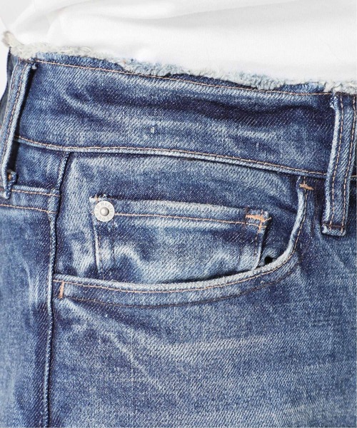 La TOTALITE(ラトータリテ)の「【HEALTHY DENIM/ヘルシーデニム】H.Salt Fringe【手洗い可能】◆(デニムパンツ・レディース・ブルー/ベージュ/ナチュラル・34/36/38/32)」の13枚目の写真
