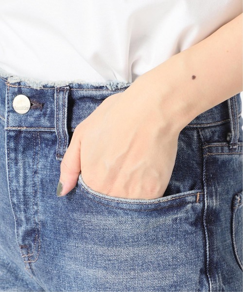La TOTALITE(ラトータリテ)の「【HEALTHY DENIM/ヘルシーデニム】H.Salt Fringe【手洗い可能】◆(デニムパンツ・レディース・ブルー/ベージュ/ナチュラル・34/36/38/32)」の14枚目の写真