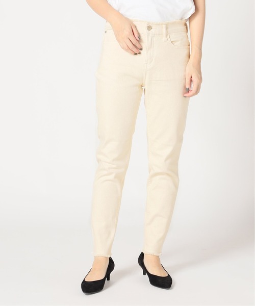 La TOTALITE(ラトータリテ)の「【HEALTHY DENIM/ヘルシーデニム】H.Salt Fringe【手洗い可能】◆(デニムパンツ・レディース・ブルー/ベージュ/ナチュラル・34/36/38/32)」の20枚目の写真