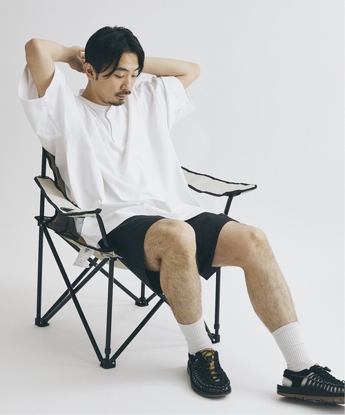 Healthknit(ヘルスニット)の「【Healthknit×JOURNAL STANDARD/ヘルスニット】別注 Henry neck FAT Tシャツ(Tシャツ/カットソー・メンズ・ホワイト/グレー・LARGE/MEDIUM)」の14枚目の写真