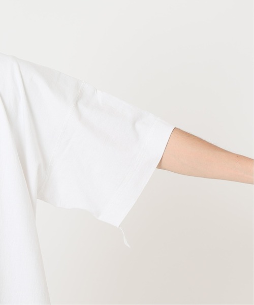 Healthknit(ヘルスニット)の「【Healthknit×JOURNAL STANDARD/ヘルスニット】別注 Henry neck FAT Tシャツ(Tシャツ/カットソー・メンズ・ホワイト/グレー・LARGE/MEDIUM)」の9枚目の写真
