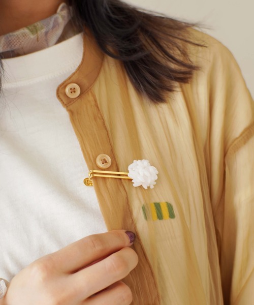 Port（ポート）の「【 ii-Fake / イーフェイク 】 (Fake Food Accessories) ご飯がついてる！ネクタイピン（ネクタイピン・メンズ・ホワイト・FREE）」の7枚目の写真