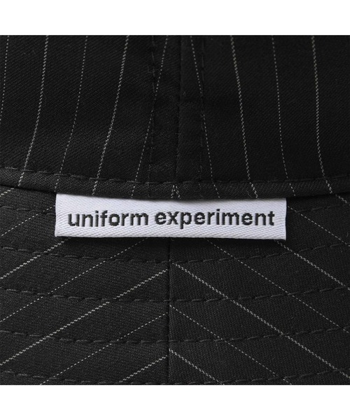 uniform experiment（ユニフォームエクスペリメント）の「PIN STRIPED HAT（ハット・メンズ・チャコールグレー/ブラック・FREE）」の9枚目の写真