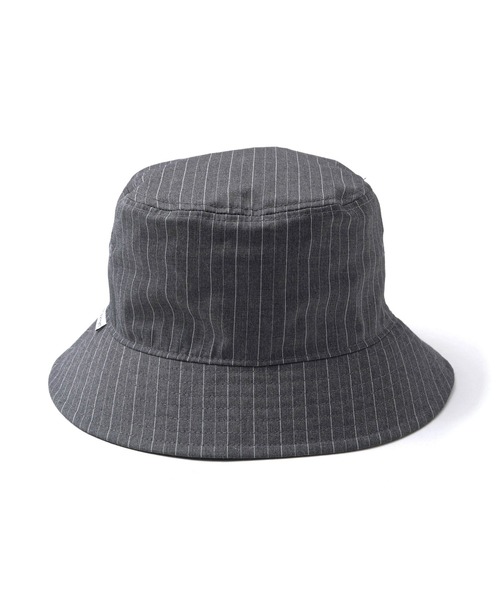 uniform experiment（ユニフォームエクスペリメント）の「PIN STRIPED HAT（ハット・メンズ・チャコールグレー/ブラック・FREE）」の5枚目の写真