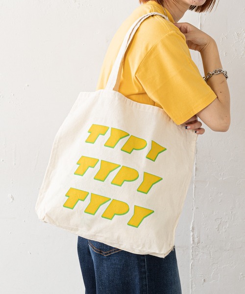 CIAOPANIC TYPY（チャオパニックティピー）の「TYPY×3トート（トートバッグ・レディース・パープル/イエロー/オレンジ/ブルー/グリーン・ONE SIZE）」の4枚目の写真