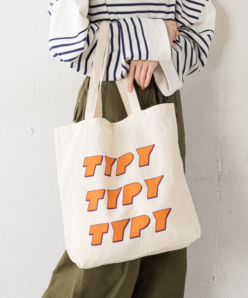 CIAOPANIC TYPY（チャオパニックティピー）の「TYPY×3トート（トートバッグ・レディース・パープル/イエロー/オレンジ/ブルー/グリーン・ONE SIZE）」の5枚目の写真