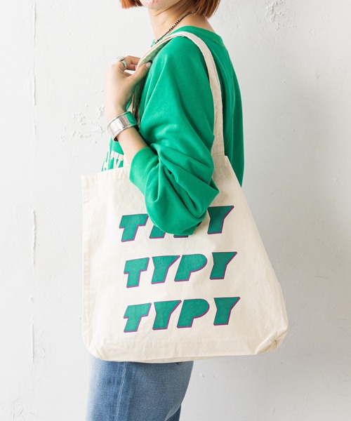 CIAOPANIC TYPY（チャオパニックティピー）の「TYPY×3トート（トートバッグ・レディース・パープル/イエロー/オレンジ/ブルー/グリーン・ONE SIZE）」の7枚目の写真