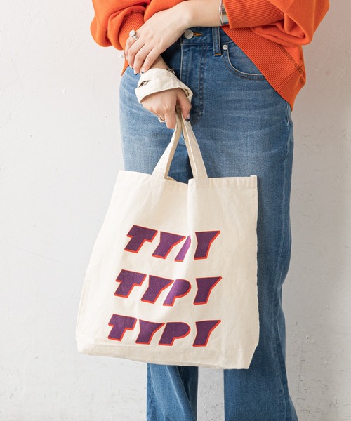 CIAOPANIC TYPY（チャオパニックティピー）の「TYPY×3トート（トートバッグ・レディース・パープル/イエロー/オレンジ/ブルー/グリーン・ONE SIZE）」の8枚目の写真