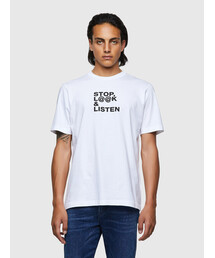 DIESEL | メンズ Tシャツ 半袖 BCI サステナブル(Tシャツ/カットソー)