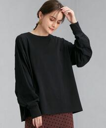 green label relaxing | ソデ コンシャス デザイン プルオーバー カットソー(Tシャツ/カットソー)