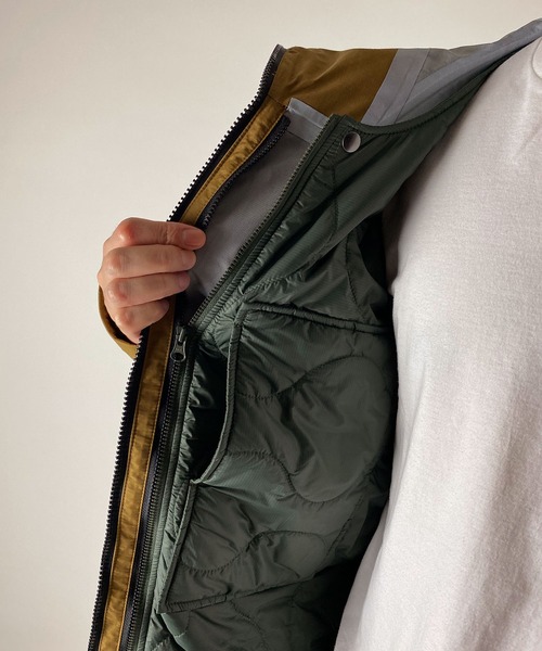 NUMBER (N)INE(ナンバーナイン)の「2WAY QUILTING VEST / 2WAY キルティング ベスト(ベスト・メンズ・ブラック/オリーブ・4/2/3)」の19枚目の写真