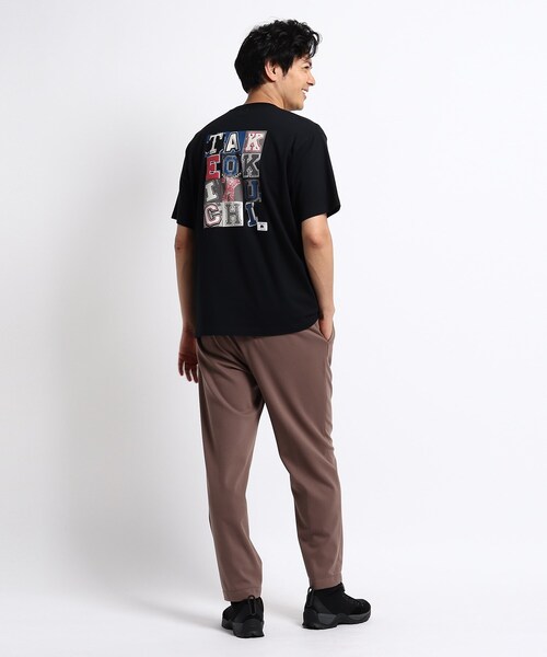 TAKEO KIKUCHI（タケオキクチ）の「◆NEW TRADロゴ バックプリント オーバーサイズTシャツ（Tシャツ/カットソー・メンズ・ホワイト/ブラック/キャメル・02/03/04）」の12枚目の写真