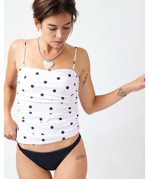 mikomori ミコモリ　水着 mikomori 水着 SCALLOPED OP レディース : ZOZOTOWN Yahoo!店