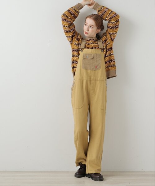 DOUBLE NAME（ダブルネーム）の「USED風柄ニットプルオーバー（ニット/セーター・レディース・ベージュ/パープル/ブラウン/レッド・FREE）」の16枚目の写真