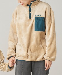 ＆yam（アンドヤム）の「両面シャギーフリーススタンドプルオーバー【親子お揃い/リンクコーデ】（ブルゾン）」