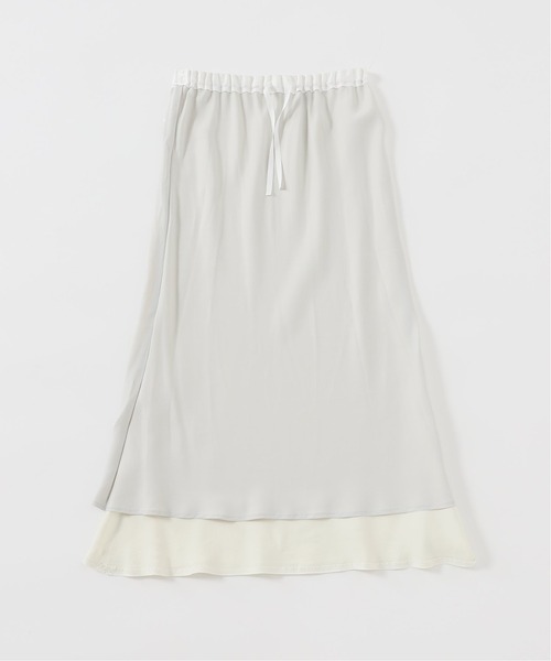 plage(プラージュ)の「キュプラ サテン スカート◆(スカート・レディース・グレー/ホワイト/ネイビー・38/36)」の11枚目の写真