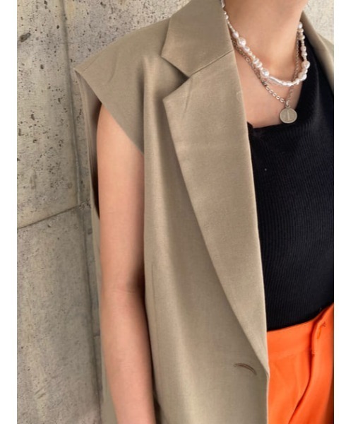 SLY（スライ）の「FAUX PEARL NECKLACE/パールネックレス（ネックレス・レディース・ホワイト・FREE）」の13枚目の写真