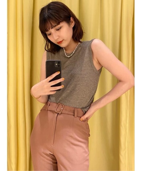 SLY（スライ）の「FAUX PEARL NECKLACE/パールネックレス（ネックレス・レディース・ホワイト・FREE）」の17枚目の写真