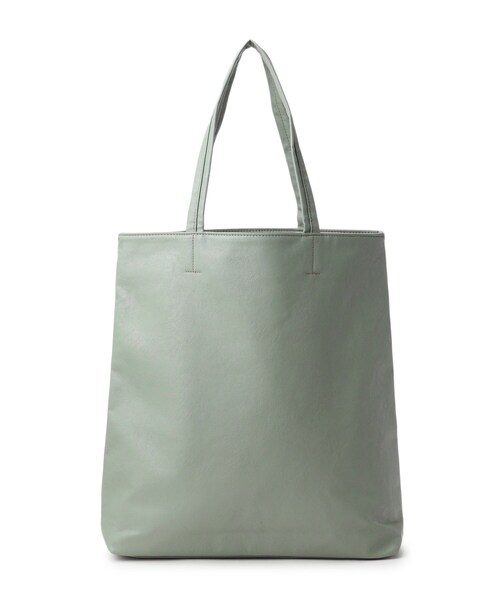 SHOO・LA・RUE（シューラルー）の「◆【洗える】ポーチ付トート（トートバッグ・レディース・パープル系4/ダークブラウン系7/イエロー/ブラック/ベージュ/シルバー/ライトグリーン・00）」の8枚目の写真