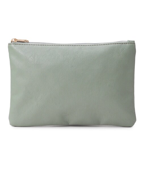 SHOO・LA・RUE（シューラルー）の「◆【洗える】ポーチ付トート（トートバッグ・レディース・パープル系4/ダークブラウン系7/イエロー/ブラック/ベージュ/シルバー/ライトグリーン・00）」の11枚目の写真