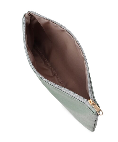 SHOO・LA・RUE（シューラルー）の「◆【洗える】ポーチ付トート（トートバッグ・レディース・パープル系4/ダークブラウン系7/イエロー/ブラック/ベージュ/シルバー/ライトグリーン・00）」の17枚目の写真